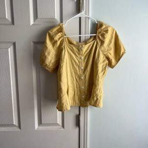 Yellow top from Target